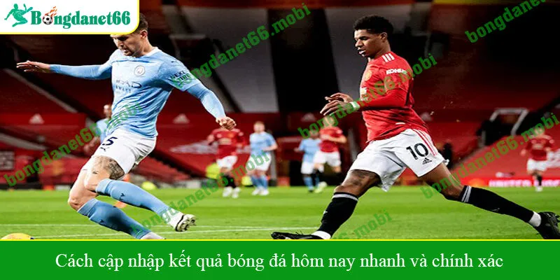 Cách cập nhập kết quả bóng đá hôm nay nhanh và chính xác